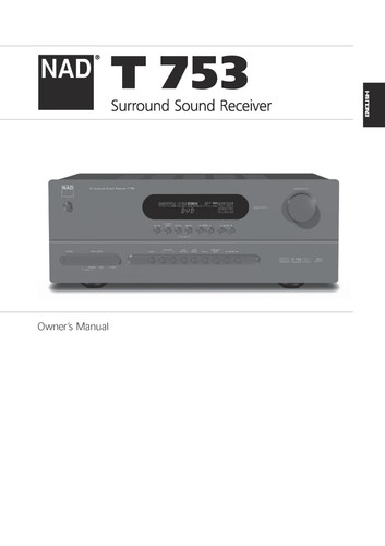 Owner manual for - owner's,