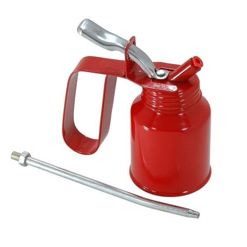 Pint metal oil can thumb - can,