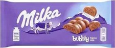 Milka Bubbly Alpine  Milk chocolate 95g (Pack Of 5) Perfect Gift For Valentine