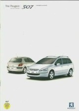 Peugeot 307 Hatchback & Estate 2002-03 UK Market Brochure XSi DTurbo Rapier GLX