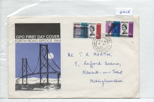 First day cover - gb,