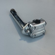 BMX QUIL STEM RETRO OLD SCHOOL 4 BOLT HANDLEBAR STEM ALLOY TOP 21.1  SUIT BURNER