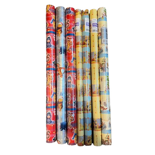Metres rolls of - metres,