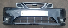 Saab 9-3 Estate Mk2 Facelift 2009-2012 Complete Front Bumper Grilles Fogs Black