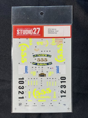 Studio27 555 subaru impreza - studio27, "555"