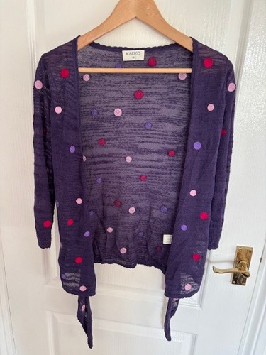 Kaliko spotty cardigan size - , 10