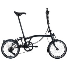 NEW Brompton M12L C Line 12 Speed 2025 Folding Bike - Black - RRP £1599
