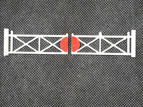 Level crossing gates - x, (2