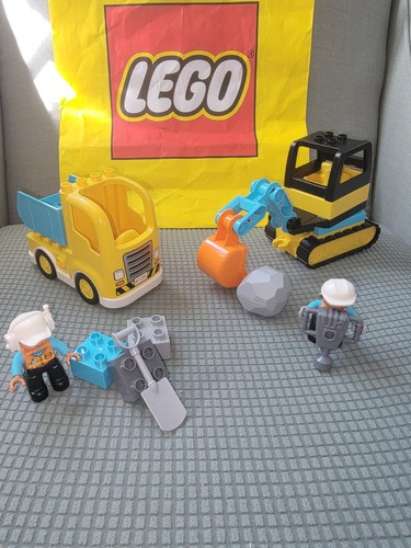 Lego duplo truck tracked - truck, &