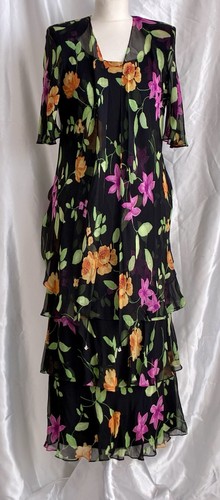 Silk dress and jacket mother - silk,