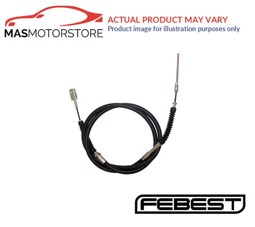 Handbrake cable left rear - handbrake,