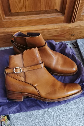 Barker mae cedar brown leather - brown,