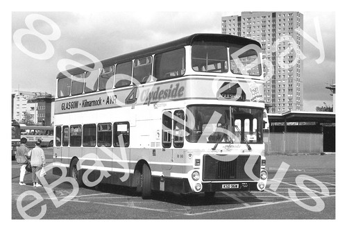 Bus photograph clydeside - photograph,