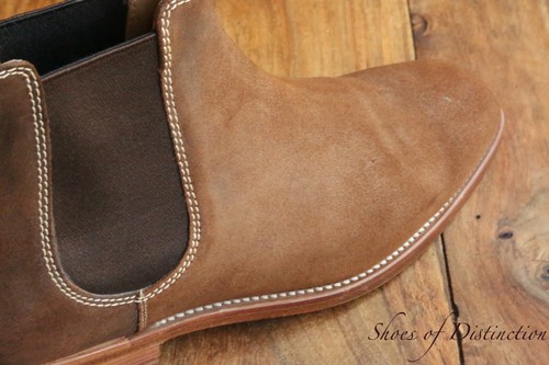 Barker tan suede - chelsea, boots