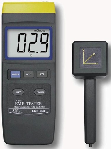 Emf 828 triaxial elf - emf-828, meter