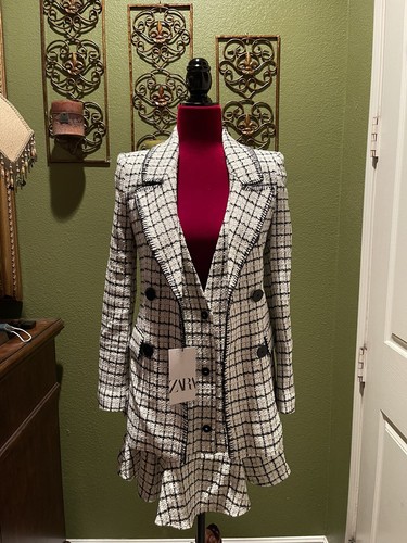 100 authentic zara plaid - 100%,