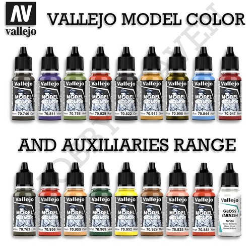 Vallejo model color paints - model,