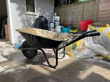 B&Q used black wheelbarrow good working condition 