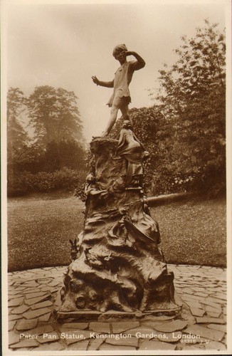 Peter pan statue kensington - peter,