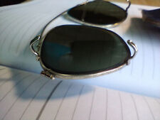 RAF Pilots Clip On Sunglasses 22G/2046 Case RARE Broad Arrow War Period Isssue