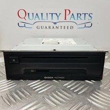 SKODA OCTAVIA MULTIMEDIA CD PLAYER HEAD UNIT 2012 TO 2016  5E0035820A