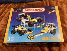Meccano 4036 1993 Complete F1 Racing Car Mechanic Construction Toy Set Boxed VGC
