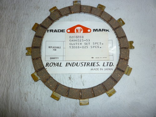 Kawasaki clutch friction - clutch,