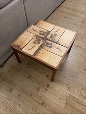 Danish Tiled Top Wood Coffee