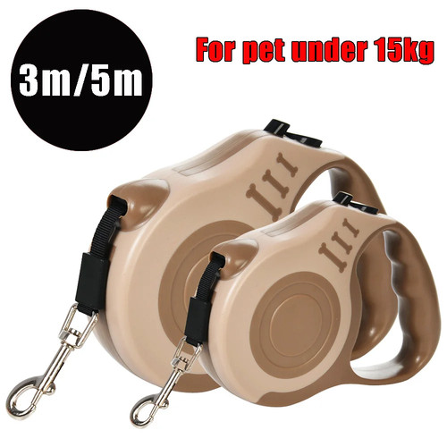 Retractable dog lead - 3m, 5m