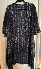 Monsoon Navy Kimono Size XL
