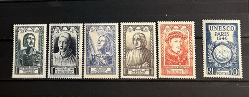 Old french stamps 1946 - french,