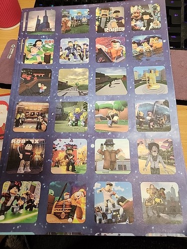 Roblox wrapping paper 50 - roblox,