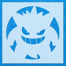 Pokemon Gengar Stencil