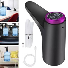 Portable Water Dispenser Pump Tap USB Charging Automatic Safe For Travel Camping