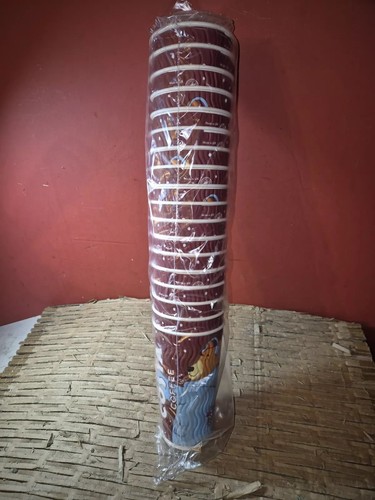 18x paper cups disposable - paper,