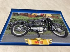 Bmw 250 R26 1956 Sheet Card