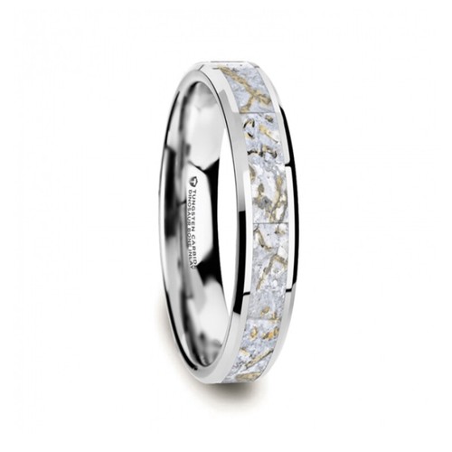 White dinosaur bone inlay - white,