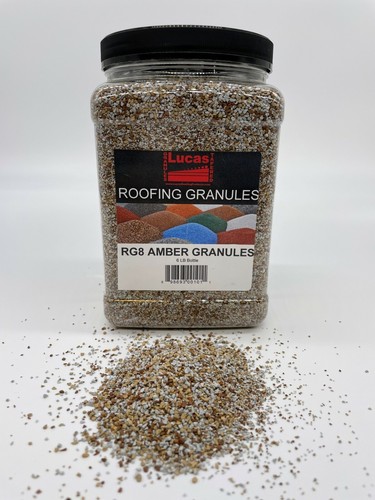 Amber roof granules - rg,