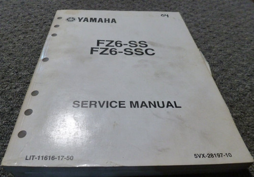 2004 yamaha fz6 ssc fazer - 2004,