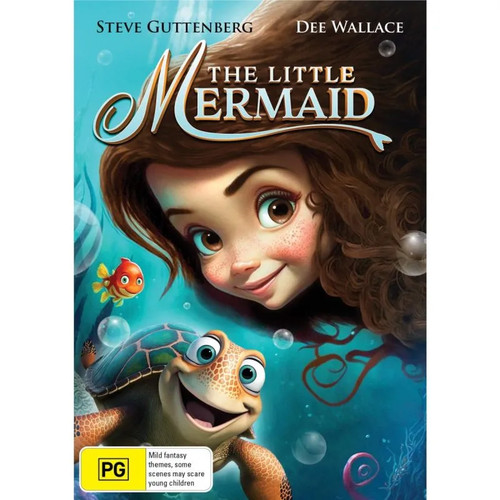 The little mermaid - mermaid, dvd