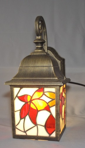 Tiffany style hanging lantern - style,