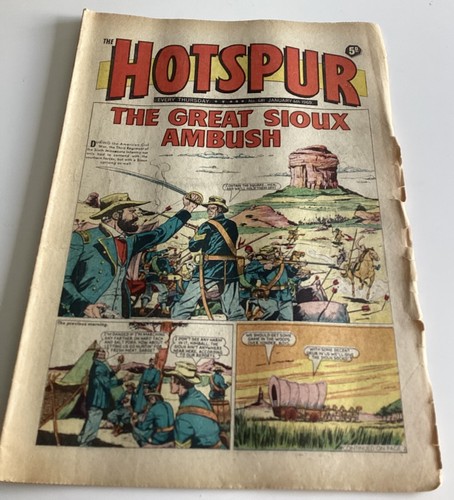 Hotspur comic january 4th - 4th, 1969