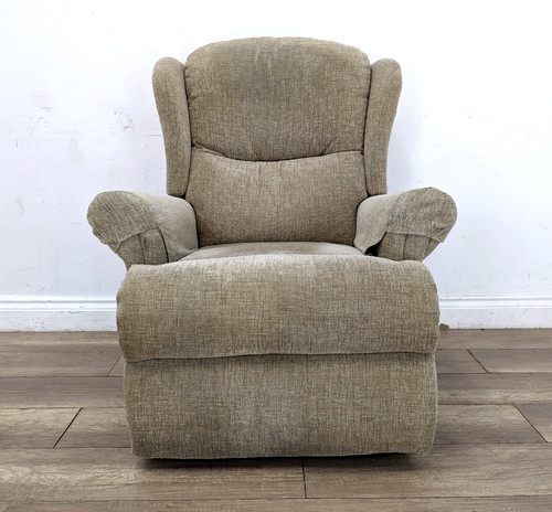 Armchair manual recliner wing - armchair,