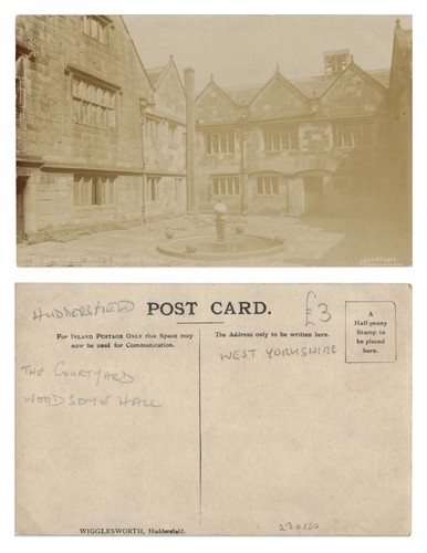 Postcard the courtyard - the,