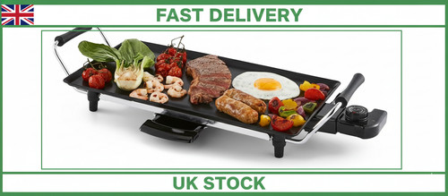 Electric grill with - grill, non-stick