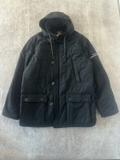 Vintage Polar Gear by Lord Anthony Coat XL Black Hooded Warm Winter Jacket Coat