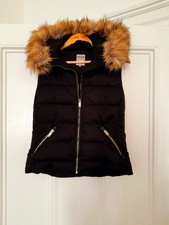 Zara Trafaluc Fur Trim Hooded