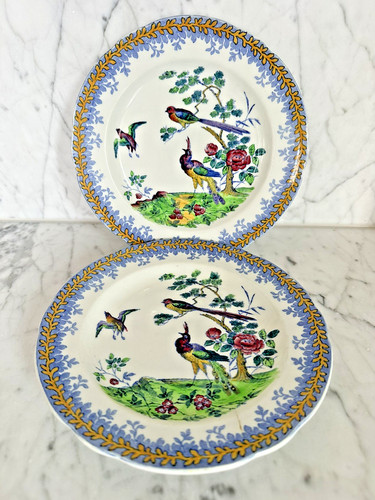Pair antique copeland spode - copeland,