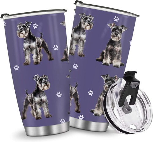Schnauzer dog design 20oz - schnauzer,
