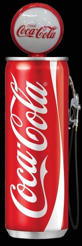 Life size coca - coca, gas